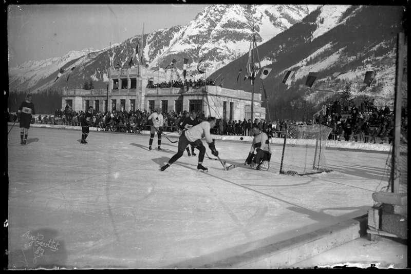 Hockey sur glace à Chamonix